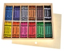 Vaxkrita Jumbo trälåda 12x12/fp