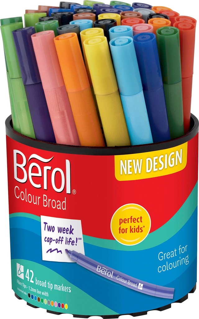 Tuschpennor Berol Broad 42 st/fp