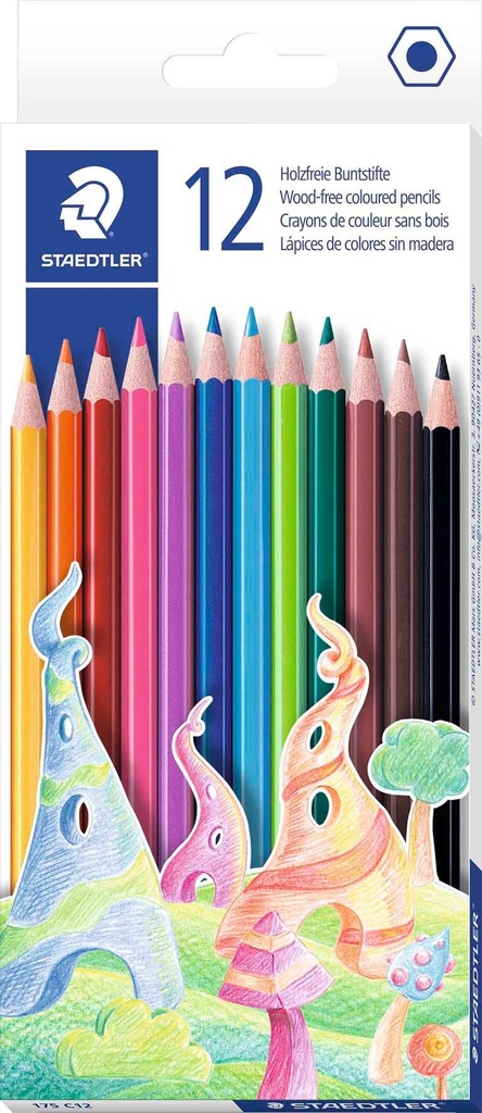Färgpenna Staedtler 175 12 st/fp