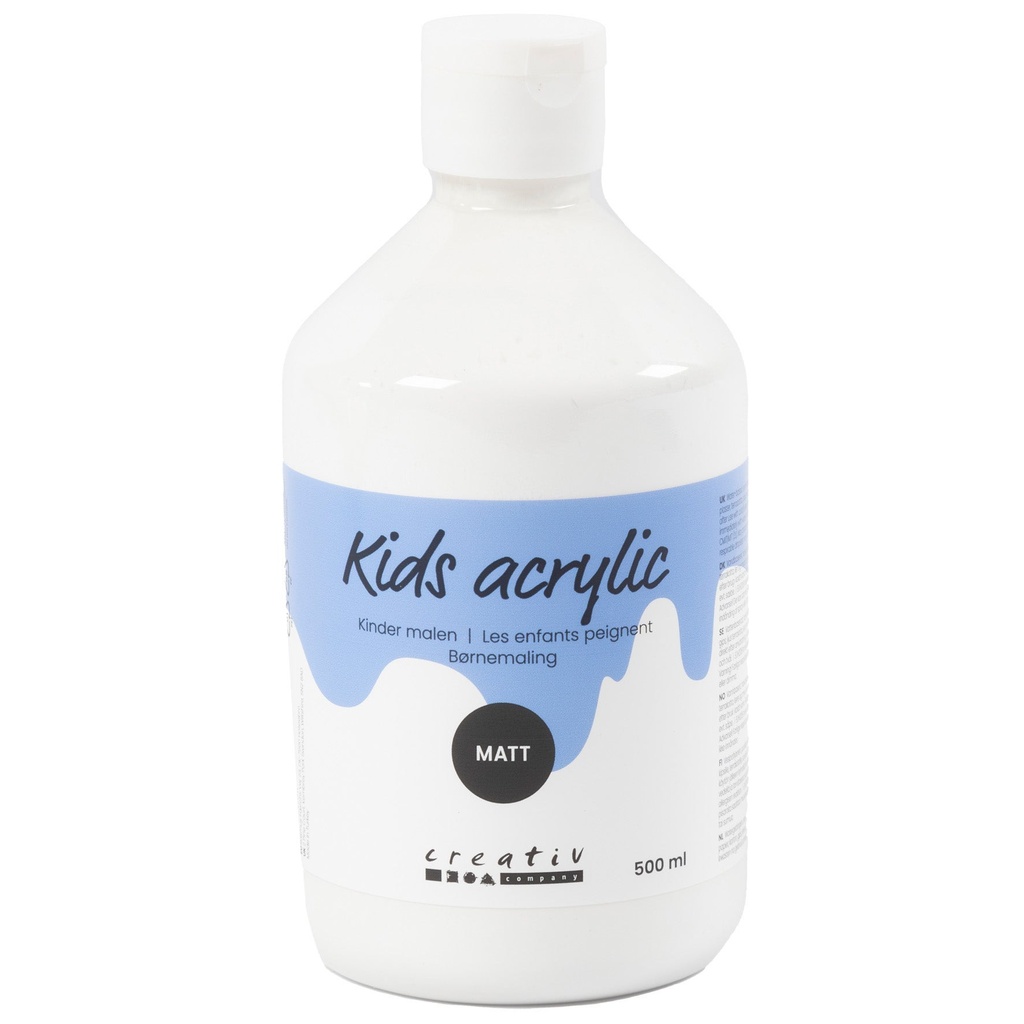 Täckfärg Readymix matt 500 ml vit