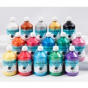 Akrylfärg metallic 500ml 15/fp