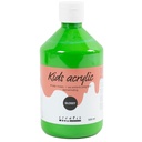 Akrylfärg blank 500 ml grön