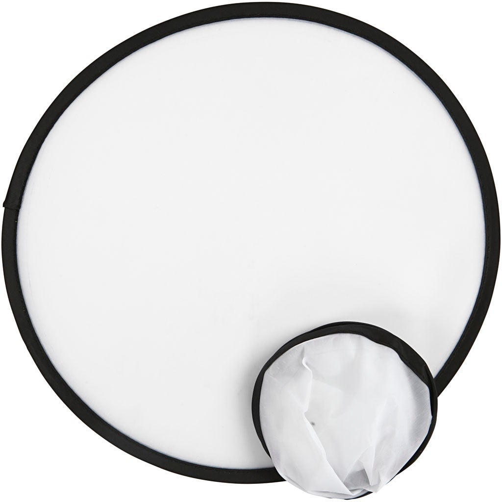 Frisbee 250 mm vit 5 st/fp