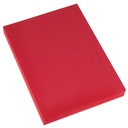 Gladkartong 180g A3 julröd 20/fp