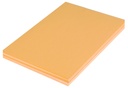 Gladkartong 180g A3 orange 20/fp