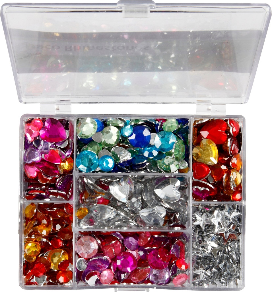 Rhinestones 6-16mm mix 300/fp