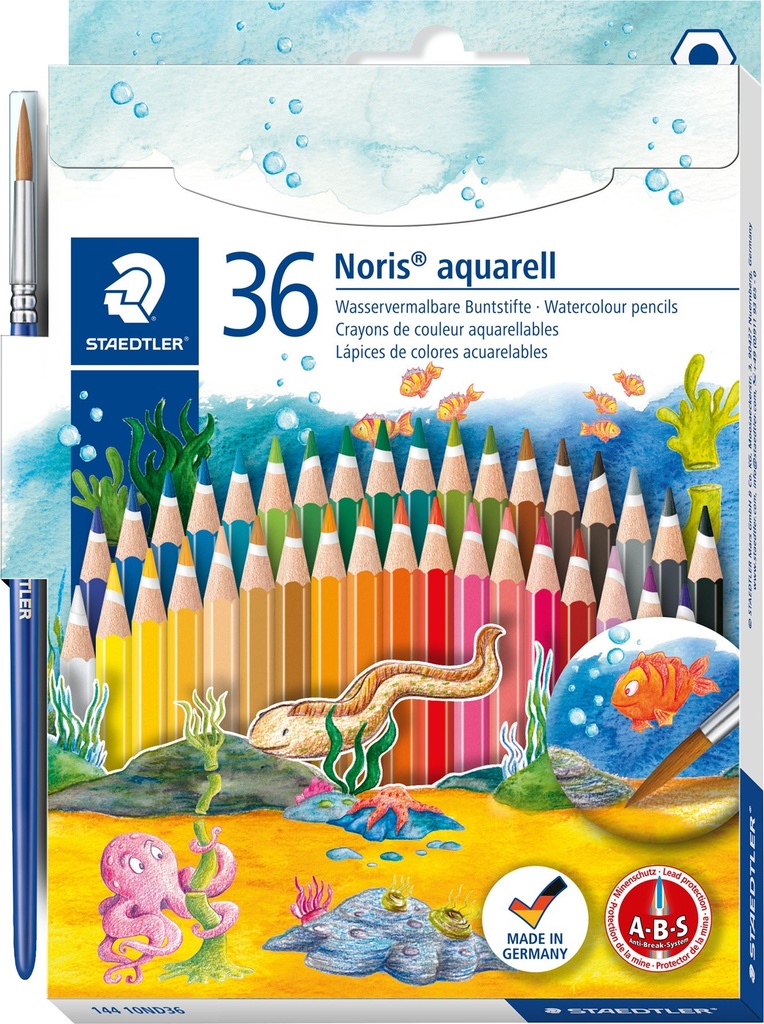 Akvarellpenna Staedtler 36 st/fp