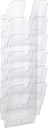 Blankettfack Flexiplus 6 A4 stående transparent