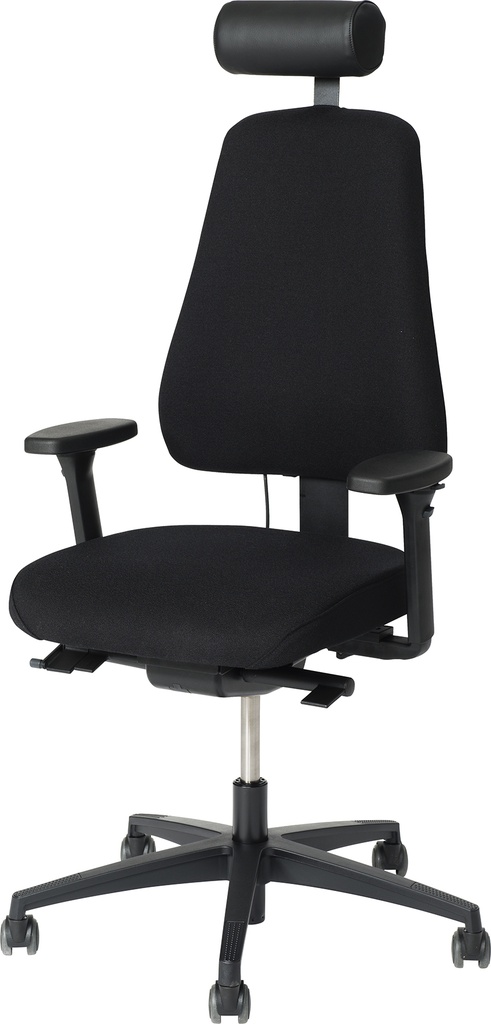 Stol Lanab 6240 inkl.hjul sva