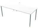 Skrivbord 2000x1200mm H    vit