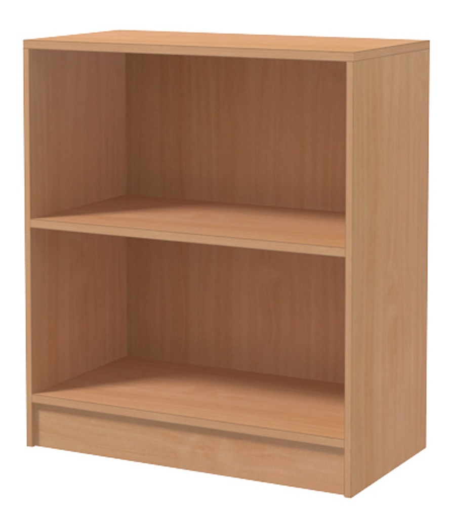 Skåp 2 hyllplan Bok Lanab