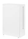 Sidoskåp vitmelamin högerutf