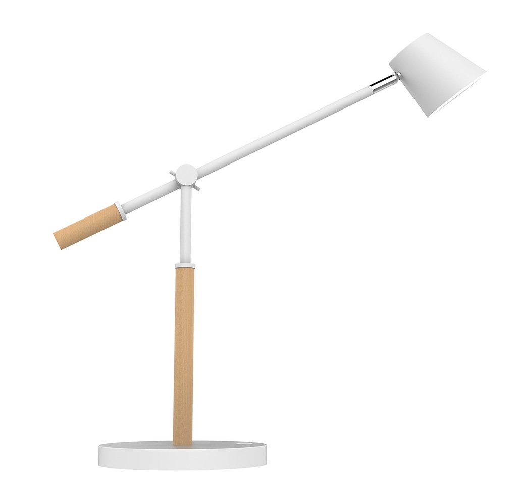 Skrivbordslampa Vicky LED vit