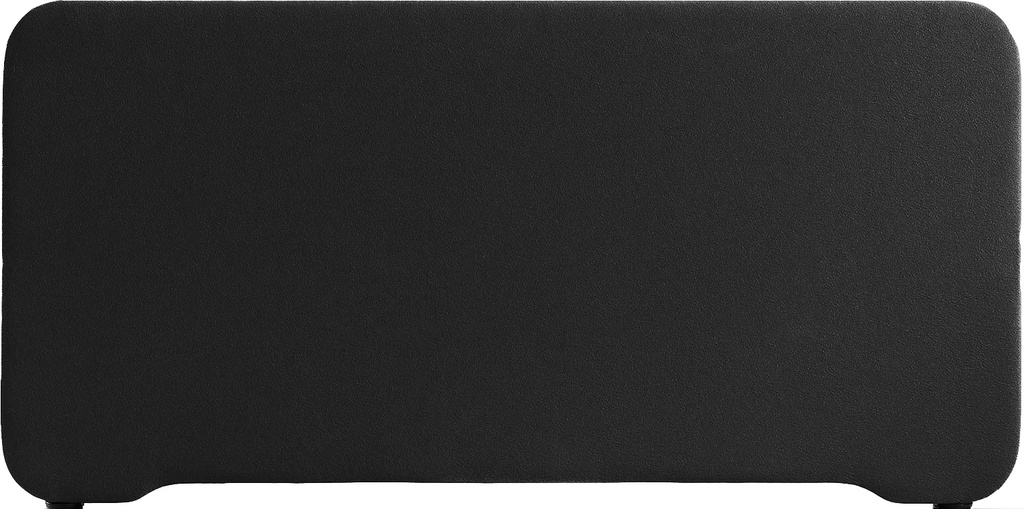 Bordsskärm Edge 800x400mm  svart