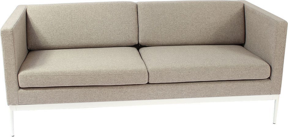 Soffa Bergamo 3-sits låg grå
