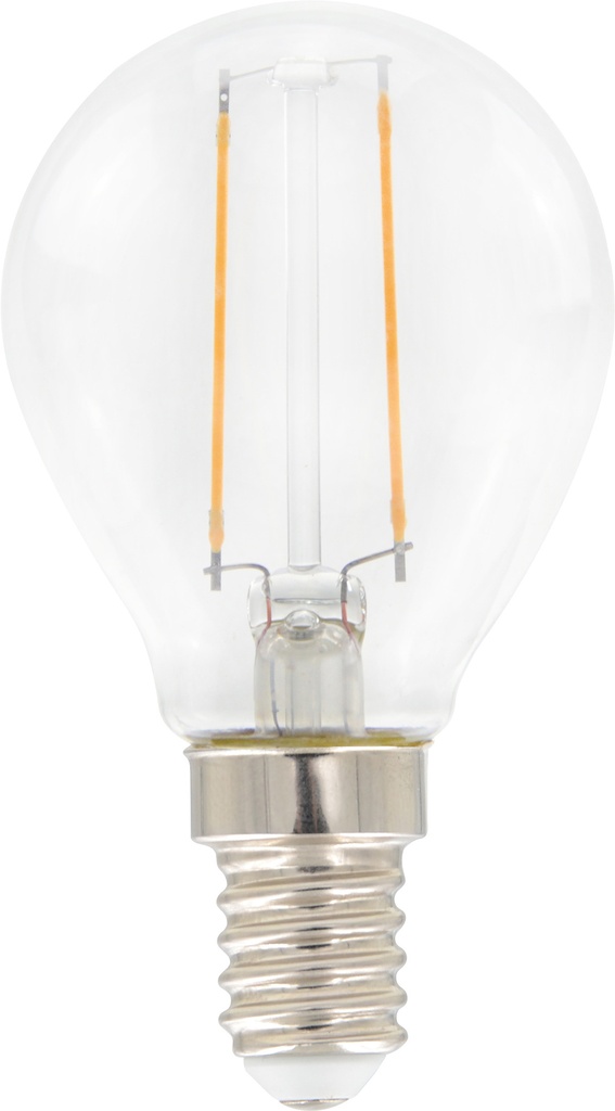 Filament LED klot E14 2,5W