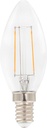 Filament LED kron E14 2,5W dimbar