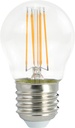 LED Filament klotlampa E27 4,5W dimbar