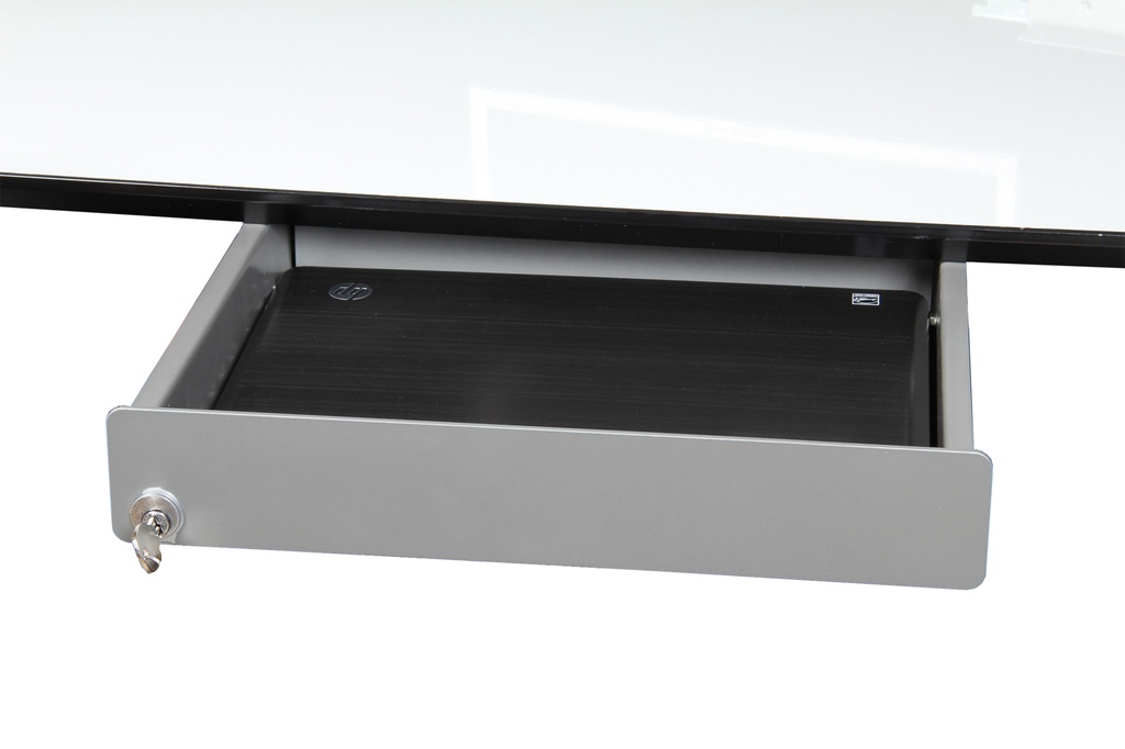 Laptop låda 400x300x64 mm silv