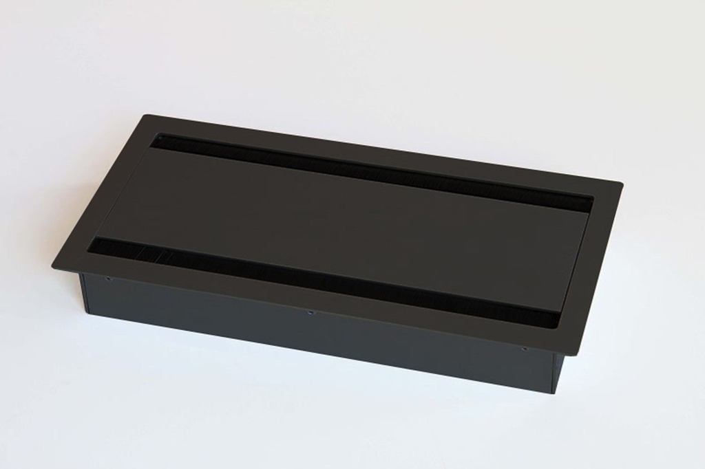 Bi-Lid 605 x 150 mm dubbel svart