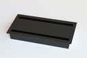 Bi-Lid 605 x 150 mm dubbel svart