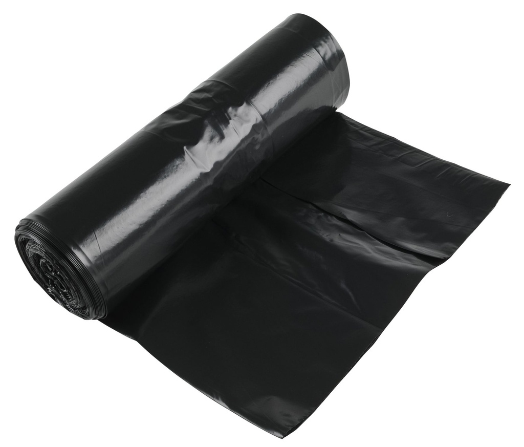 Sopsäck 125 liter 0,05 svart  25 st/rulle