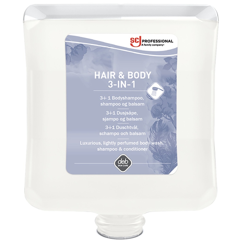 Hair&Body 3-1, 2 liter SCJ Professional