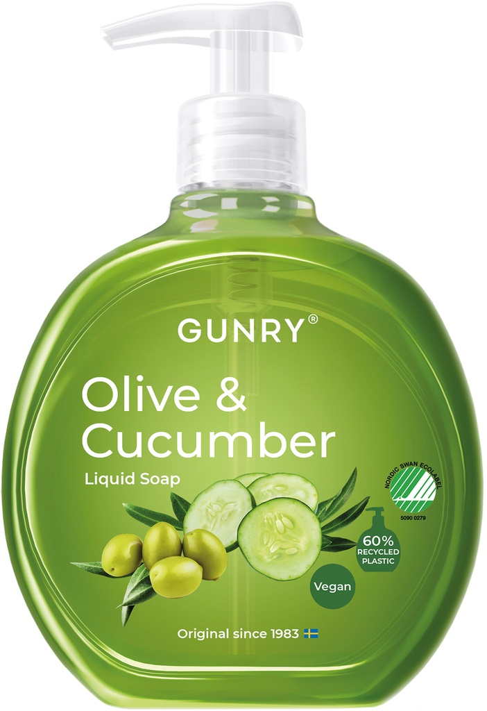 Flytande tvål Go Olive Cucumb