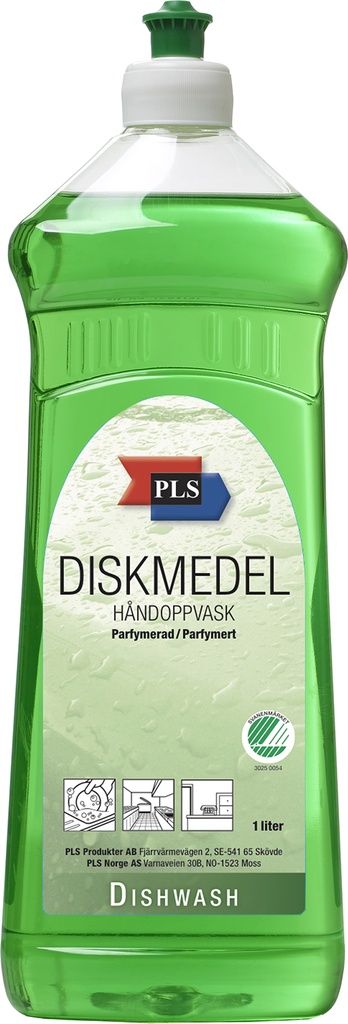 Diskmedel PLS 1 liter svanenmä