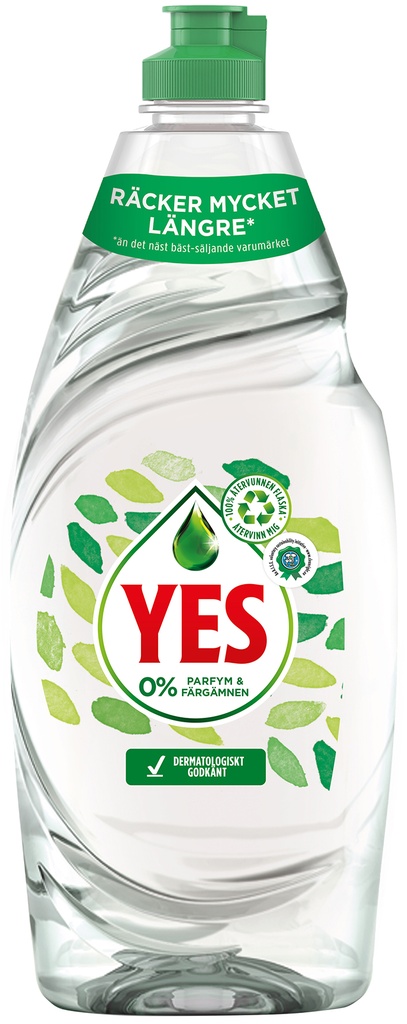 Handdiskmedel Yes Sensitive med 0% Parfym & Färgämnen 620 ml