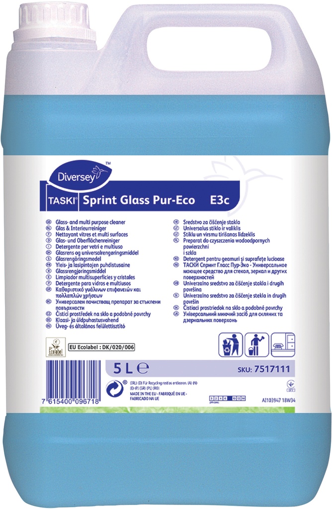 Sprint Glas Pur-Eco 5L