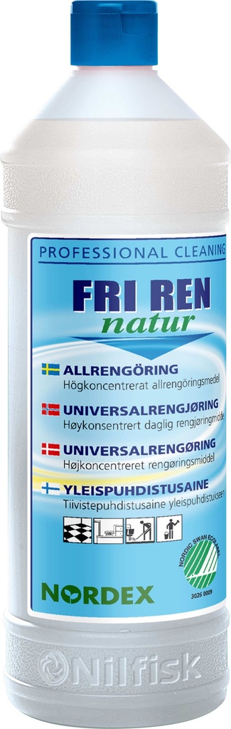 Allrengöringsmedel Fri Ren Natur 1 liter