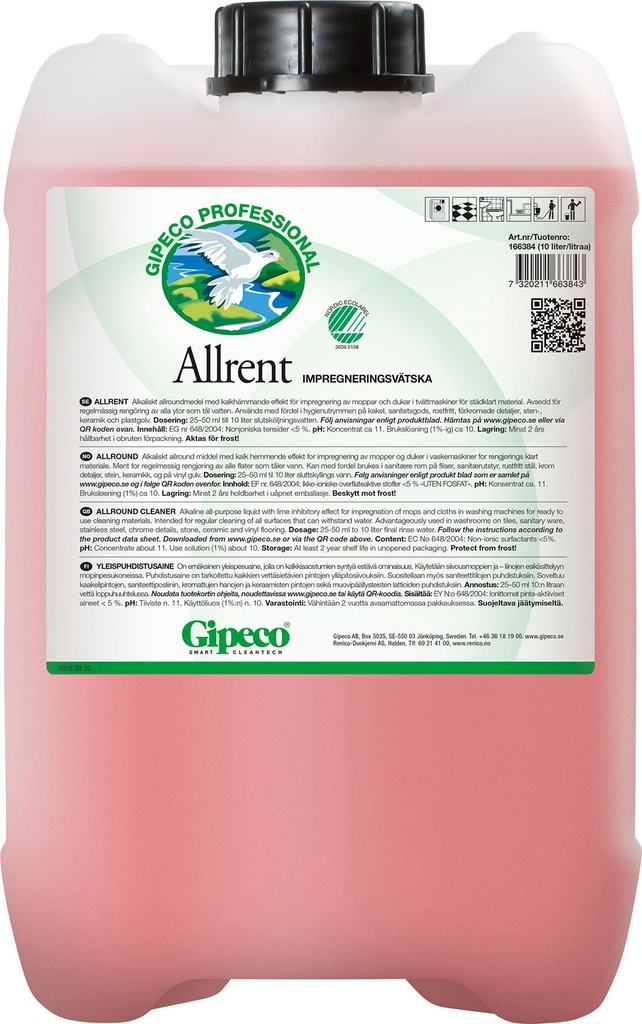Allrent Impregneringsvätska10 liter
