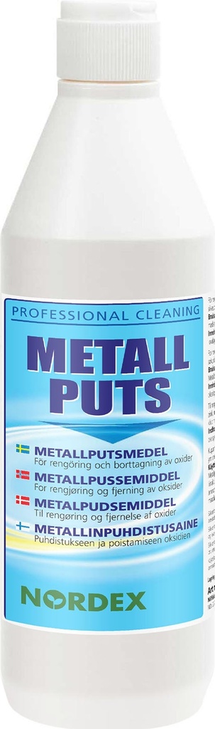 Metallputsmedel Metallputs 0,5 liter