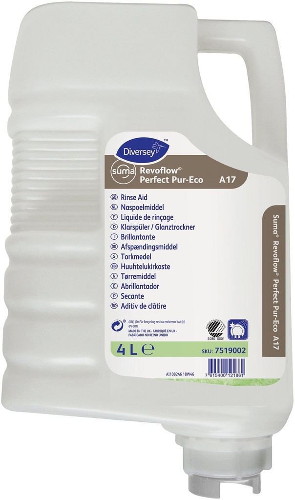 Torkmedel Suma Revoflow Perfect Pur-Eco A17 3x4 liter
