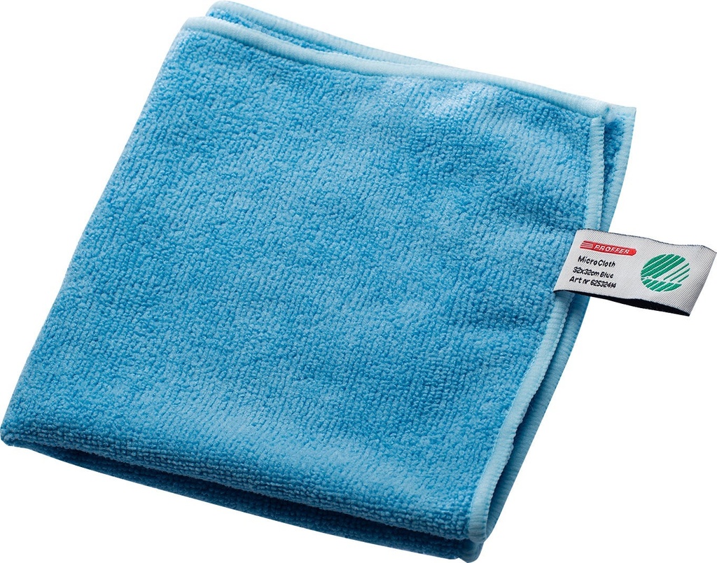 Microfiberduk Proffer 32x32 cm blå