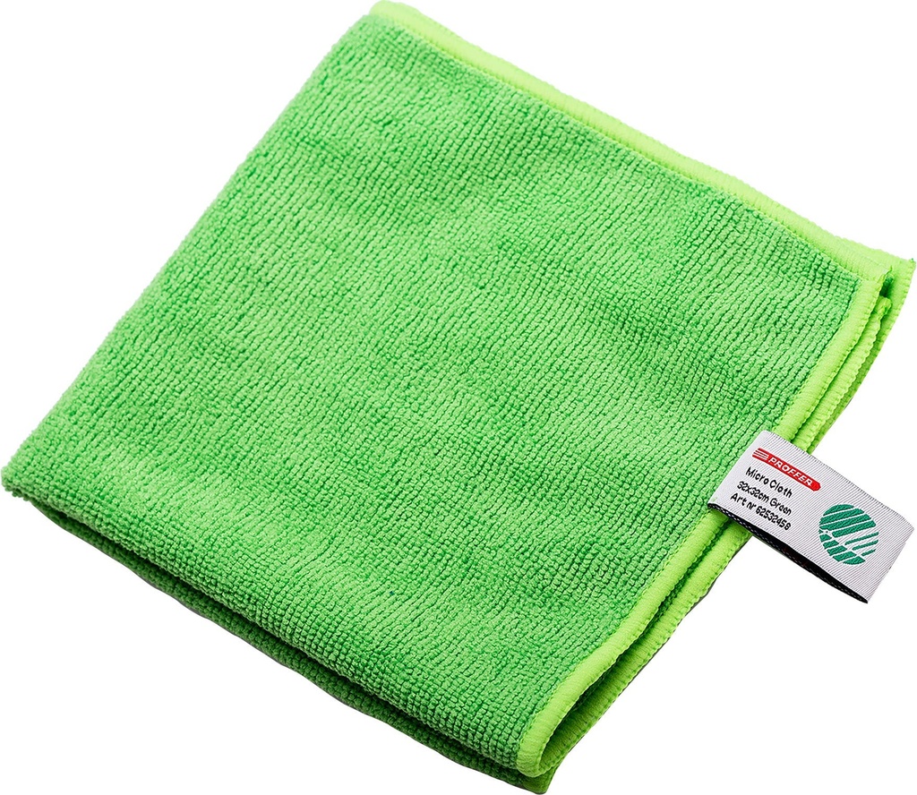 Mikrofiberduk Proffer 32x32 cm grön