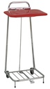 Säckvagn med lock & pedal 125l