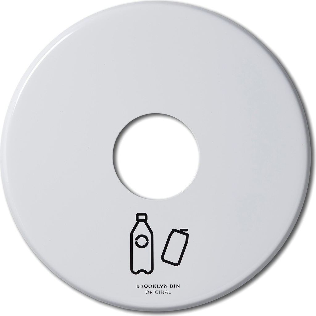 Lock Alu och Pet cirkelfor vit
