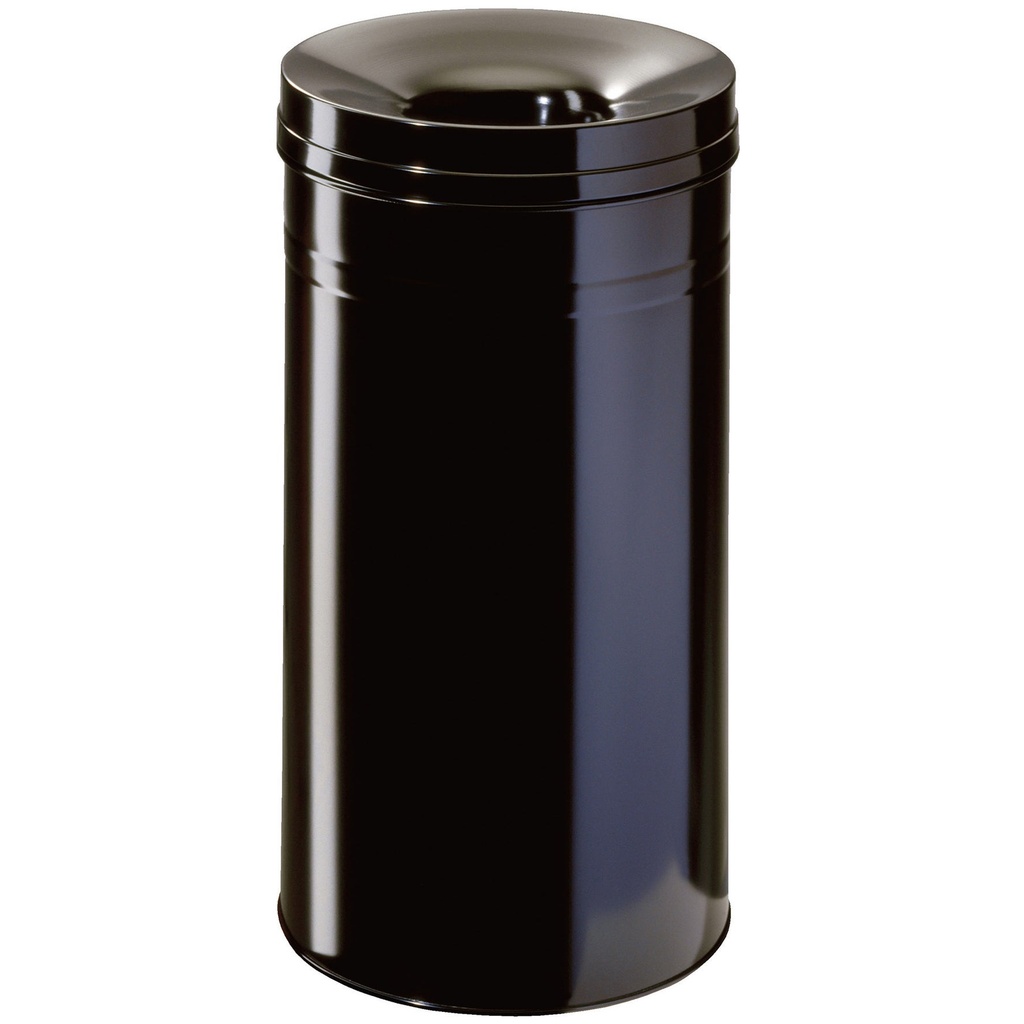 Papperskorg SAFE+ 30 liter svart