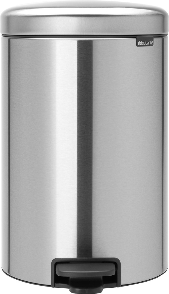 Pedalhink NewIcon Mattstål F.P.P. 20 liter Brabantia