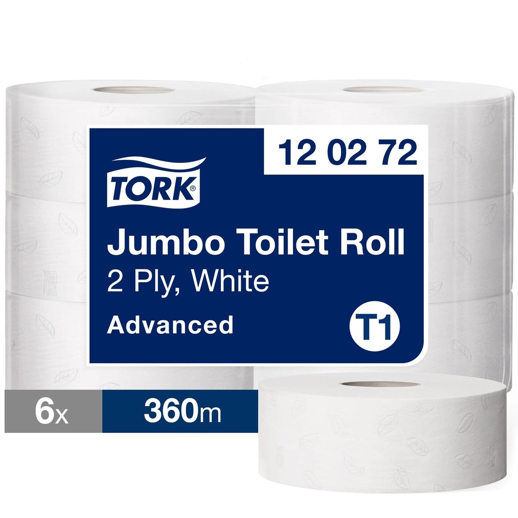 Toalettpapper Tork Advanced T1 6 st/fp