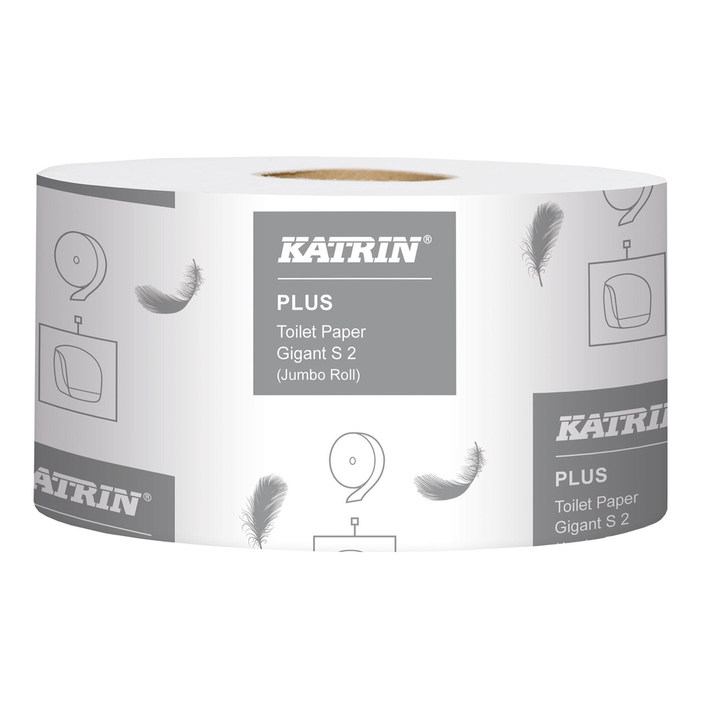 Toalettpapper Plus Gigant S2 12 st/fp