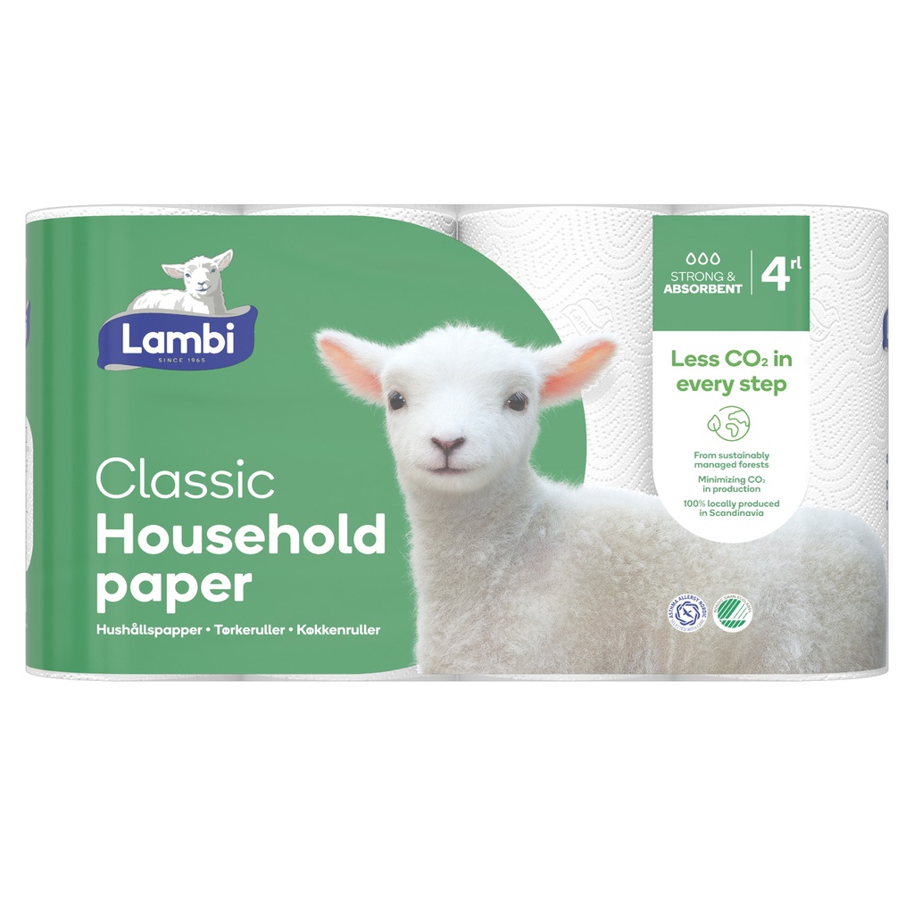 Lambi hushållspapper 5x4st
