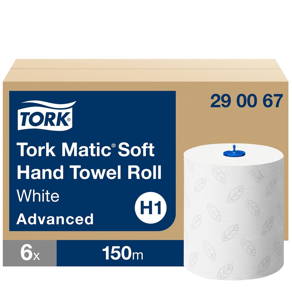 Torkrulle H1 Advanced 6/kt Vit