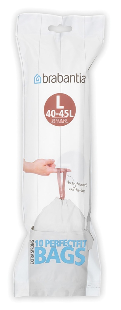 Avfallspåse PerfectFit L 40-45L 10st/fp