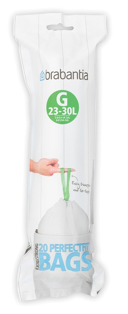 Avfallspåse G 30l 20/rl