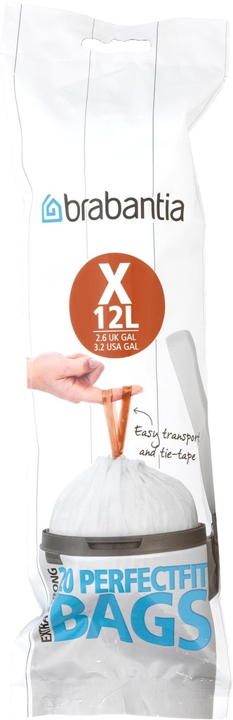 Avfallspåse PerfectFit X 12L 20st/fp
