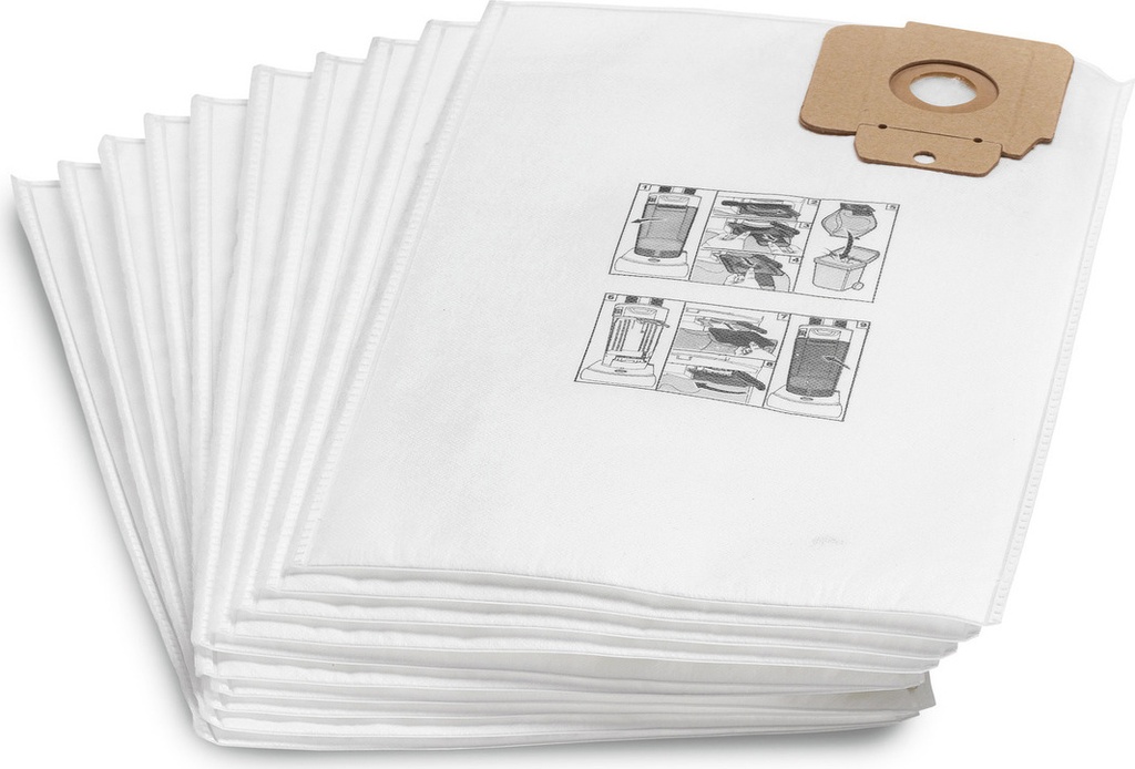 Fleecefilterpåsar CV XX/1 10 s