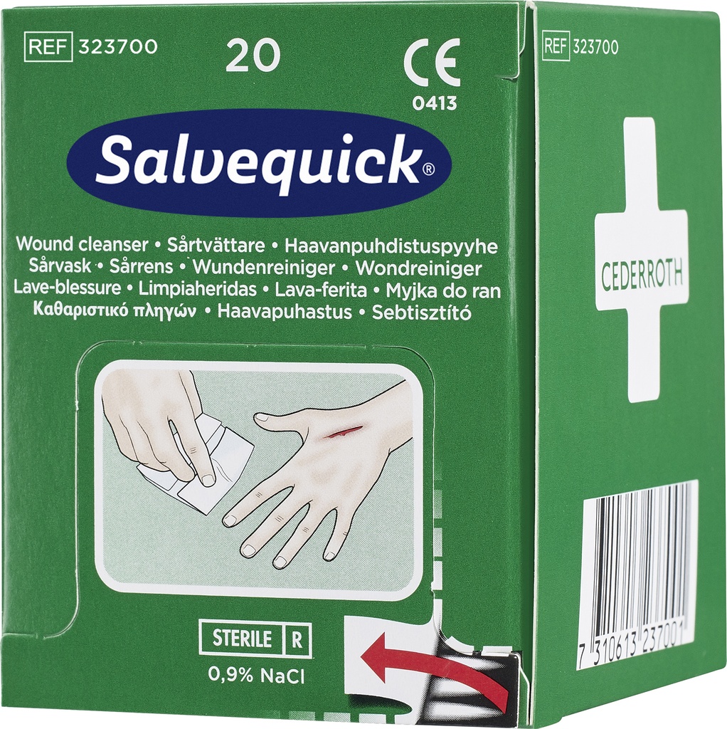 Sårtvättare Salvequick  20/ask
